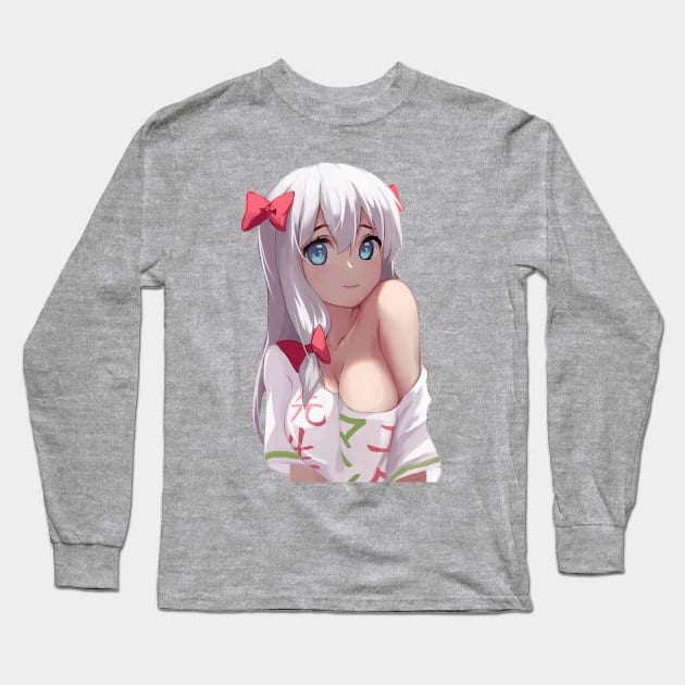 Lewd Waifu Eromanga Sensei Long Sleeve T-Shirt by sadpanda